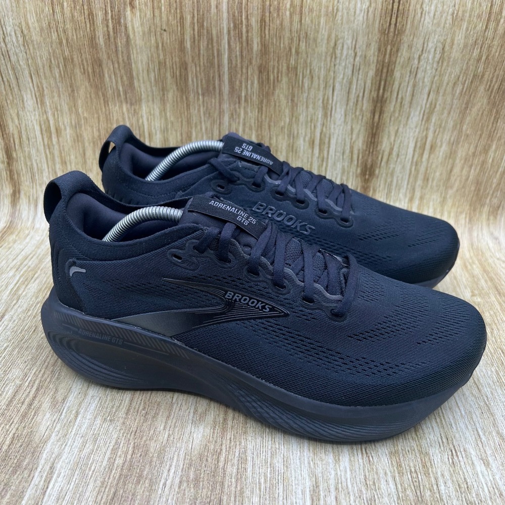 Brooks Adrenaline GTS 25 Men's Size 10 4E Extra Wide Black Shoes 1104544E020